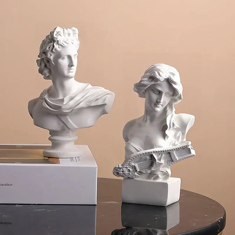 Greek Bust Statues