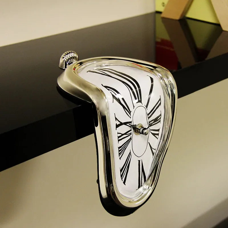 Whimsical Melting Clock