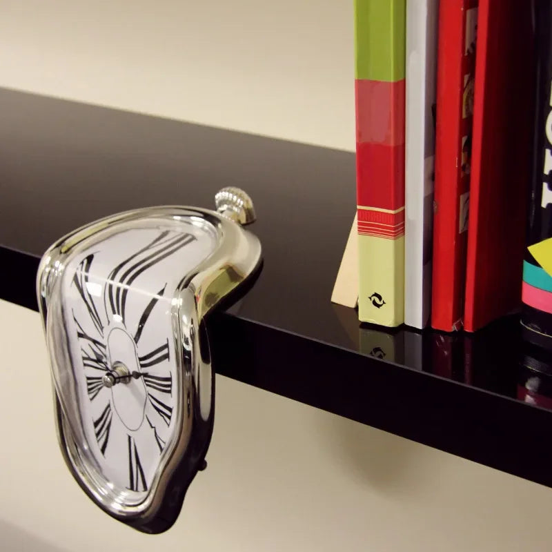 Whimsical Melting Clock