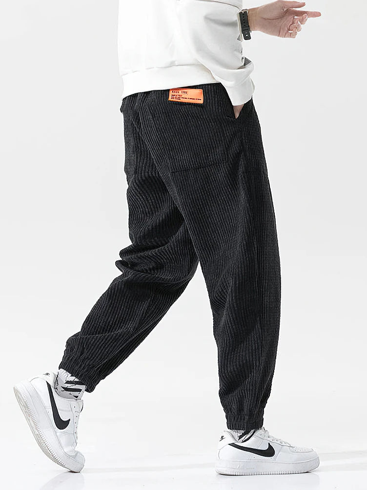 Cozy Ribbed Jogger Pants