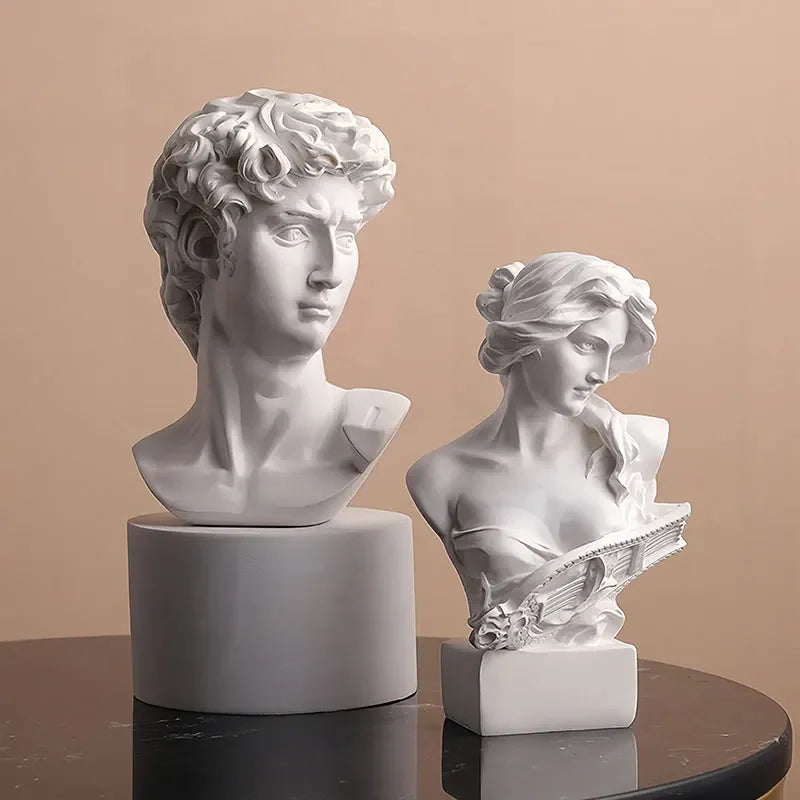 Greek Bust Statues