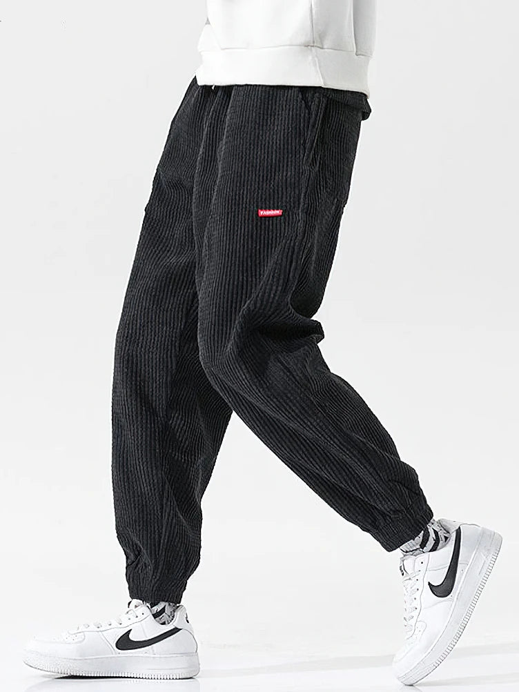 Cozy Ribbed Jogger Pants