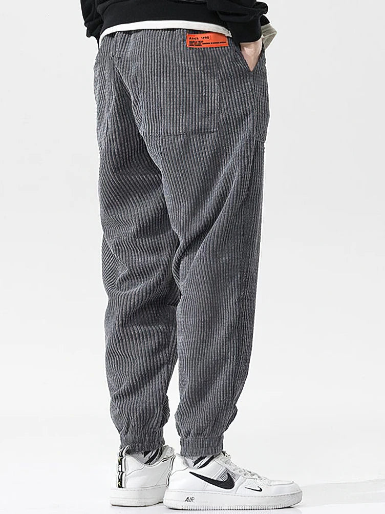 Cozy Ribbed Jogger Pants